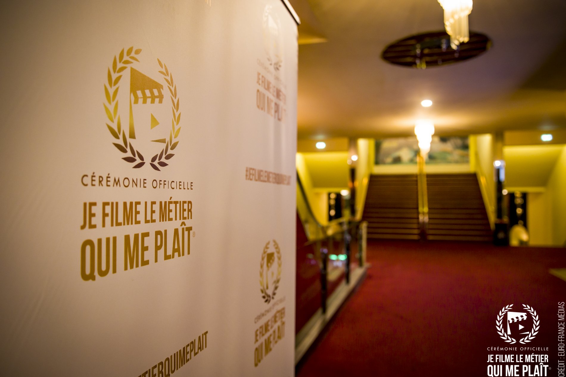 Cérémonie au Grand Rex pour la remise des prix du concours Je filme le métier qui me plaît édition 2025