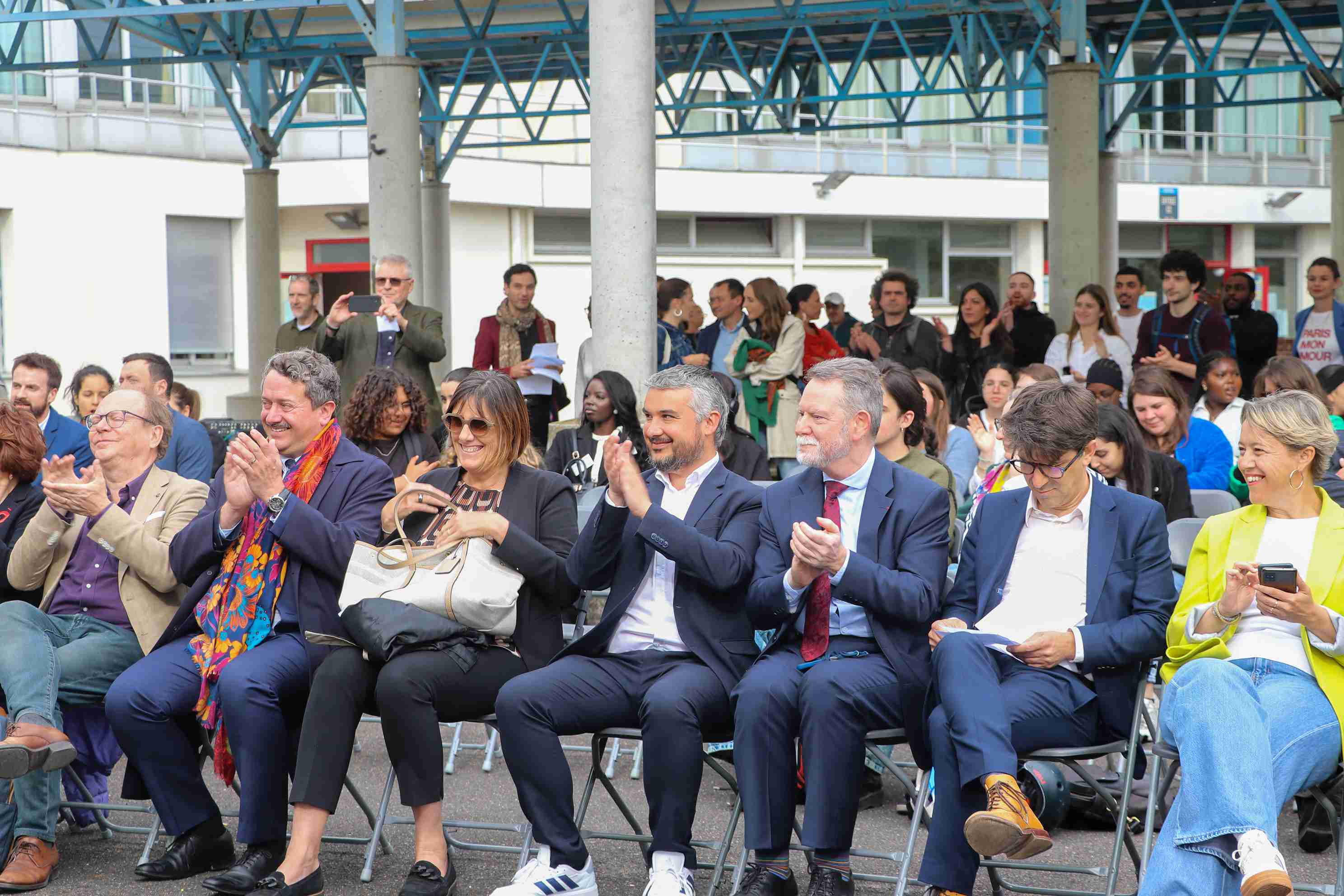 Festivités pour célébrer les 60 ans du lycée Paul Eluard de Saint-Denis