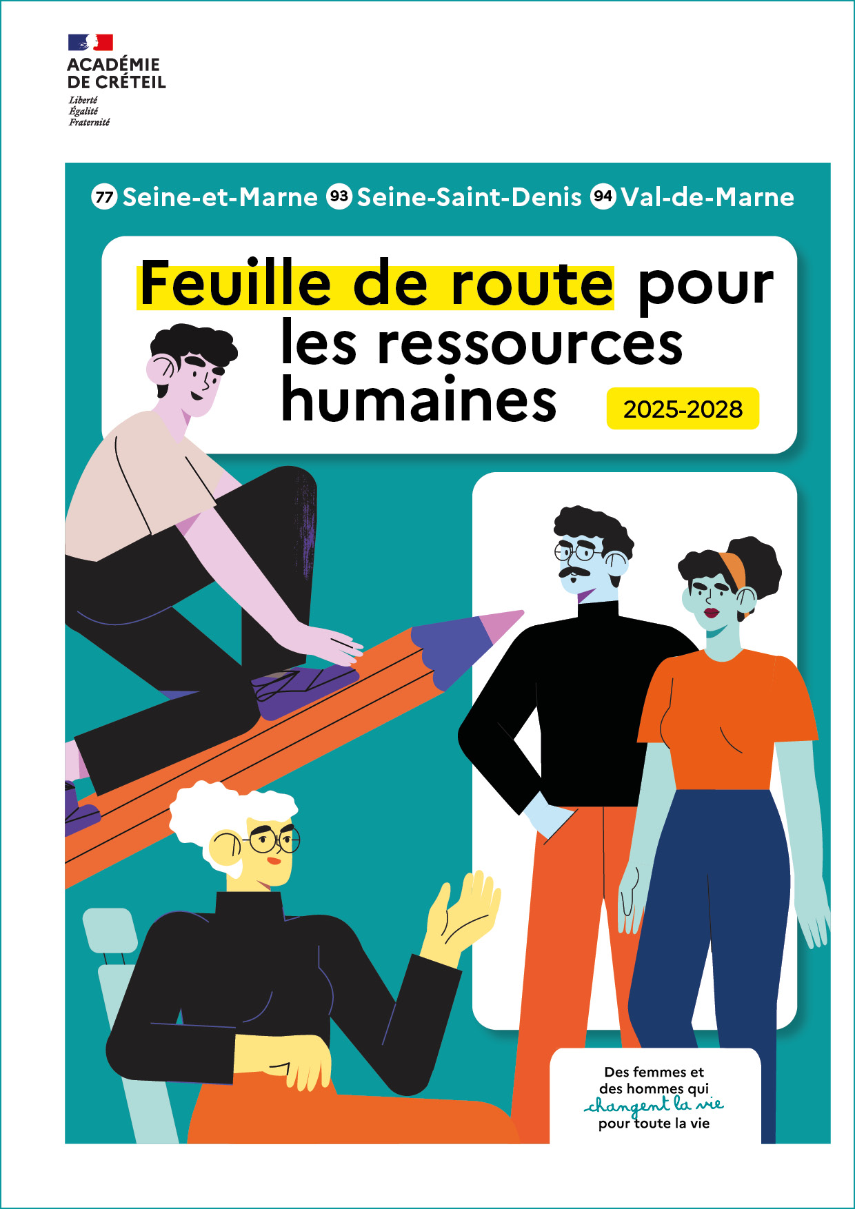 Feuille de Route RH 2025-2028 de l'Académie de Créteil