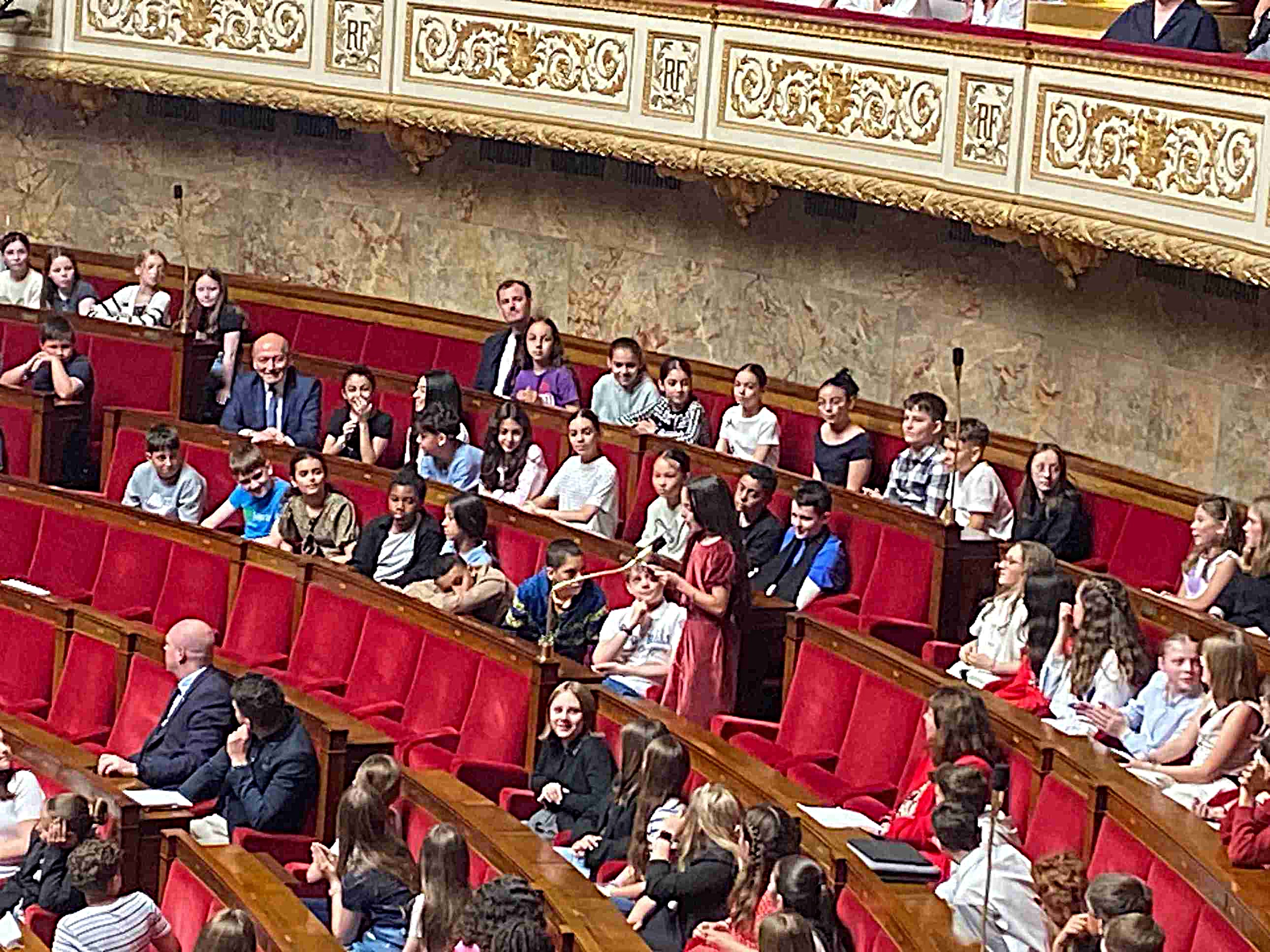Parlement des enfants à l'Assemblée Nationale