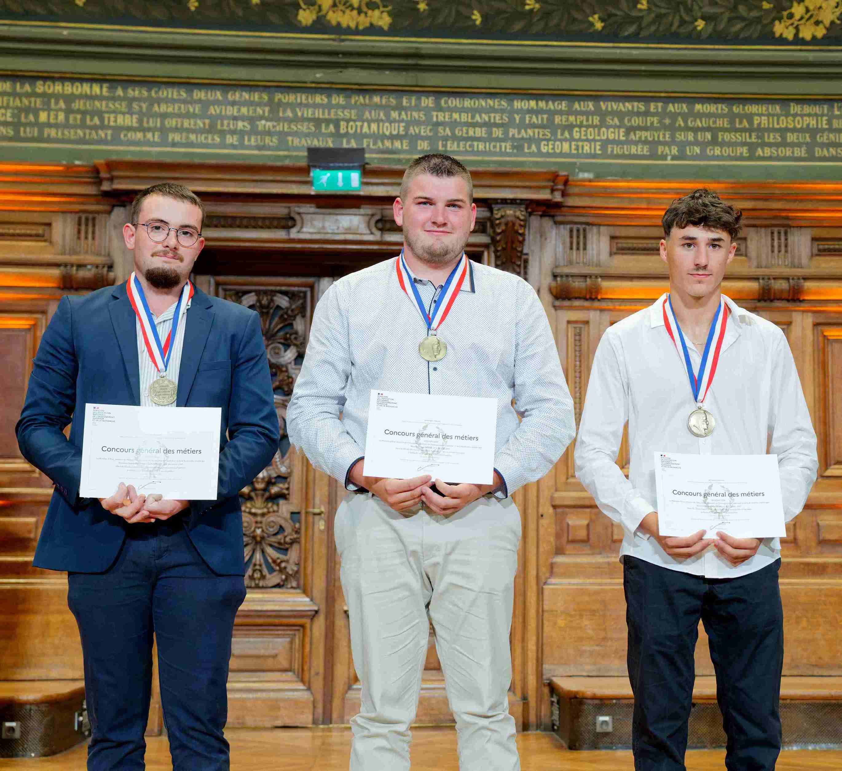 Laureats du concours général des lycées et des métiers 2025