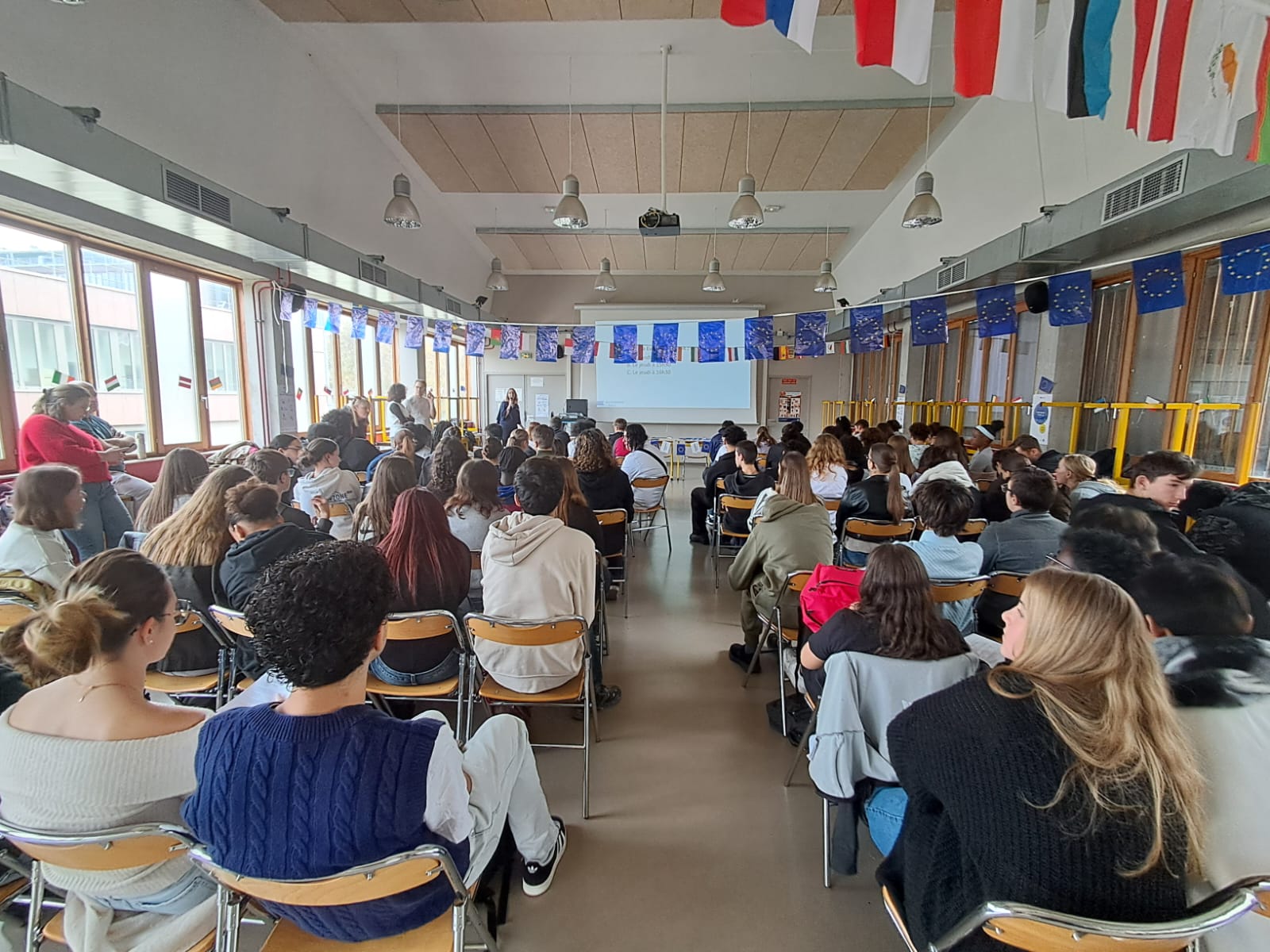 erasmusdays 2025 - Animations au lycée le Gué à Tresmes Congis-sur-Thérouanne