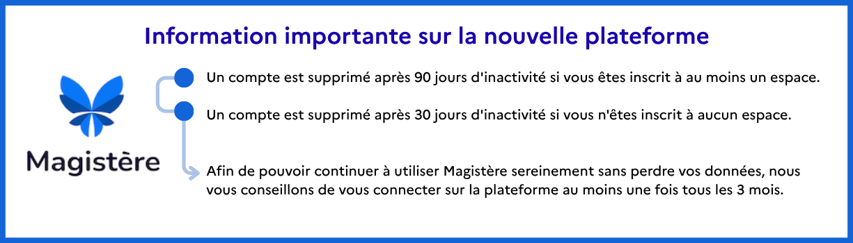 Information relative à Magistere 2