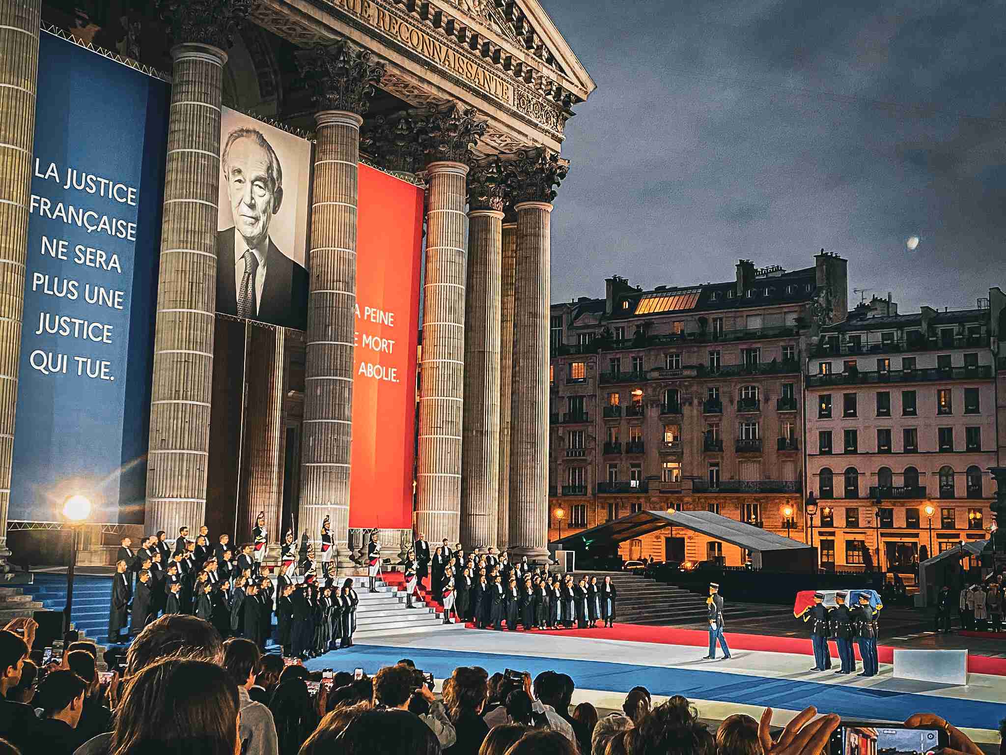 Panthéonisation de Robert Badinter