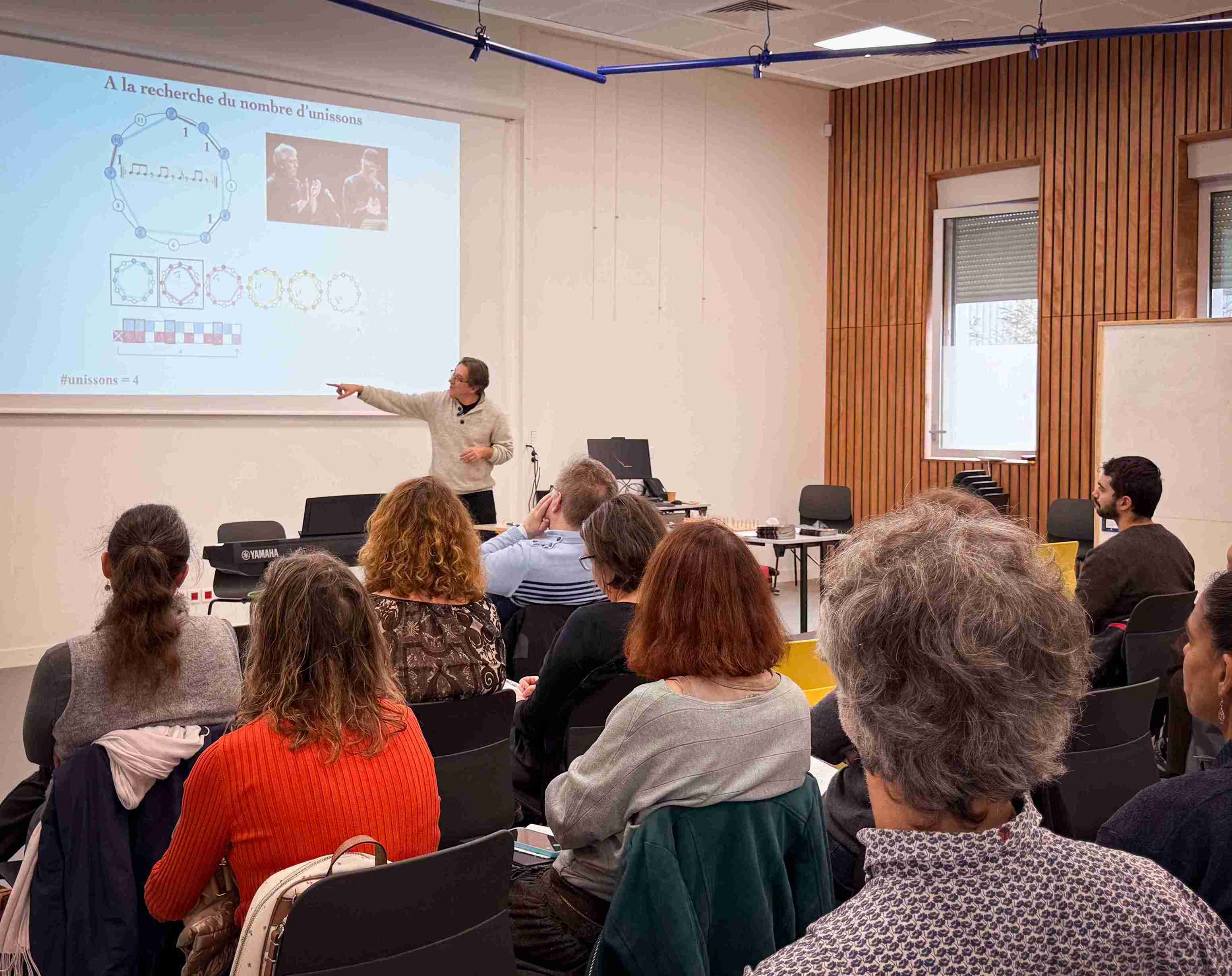 Conférence animée par Moreno Andreatta, directeur de recherche au CNRS et directeur en musicologie computationnelle
