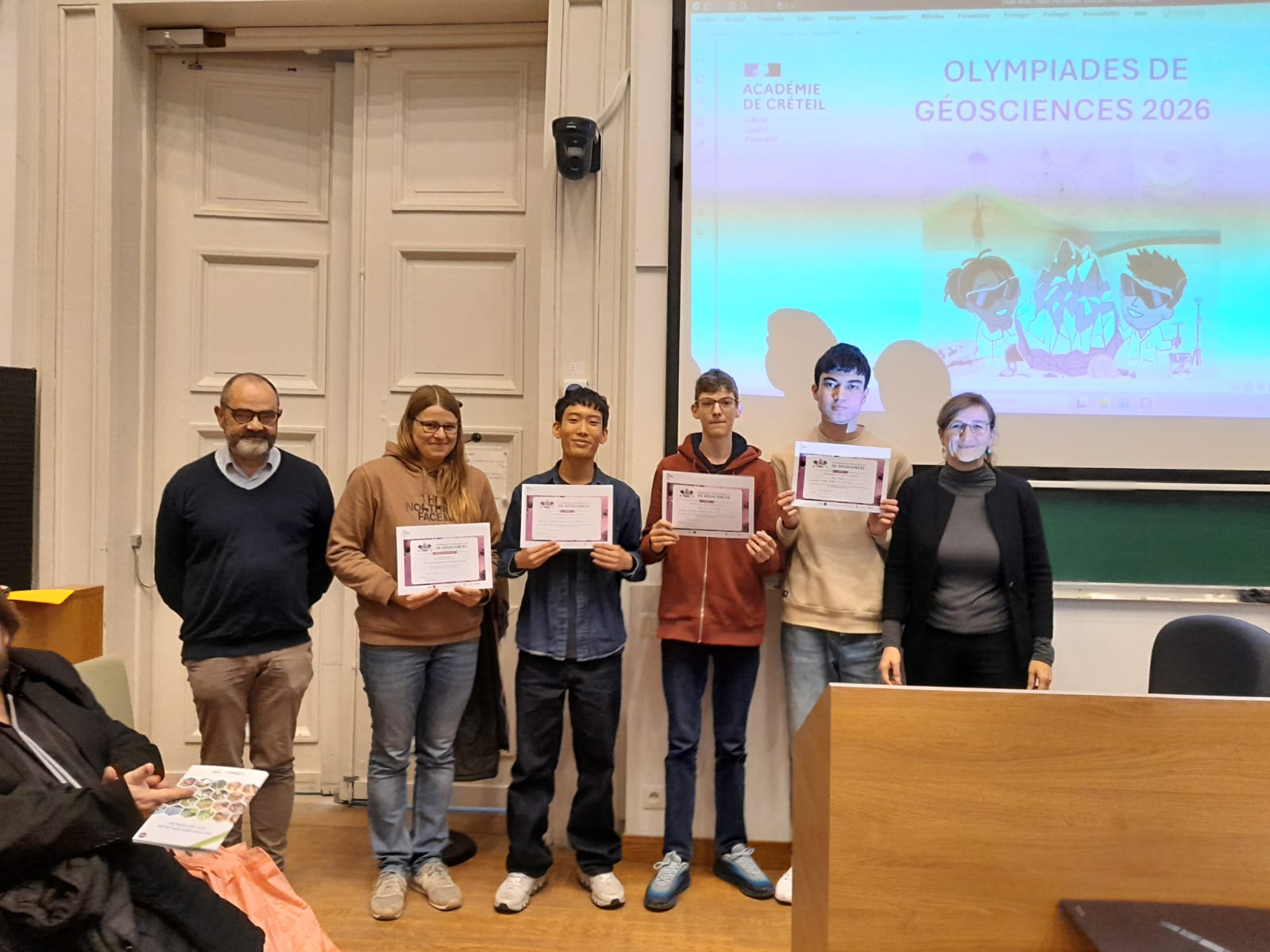 Finales académiques des olympiades de géosciences 2026