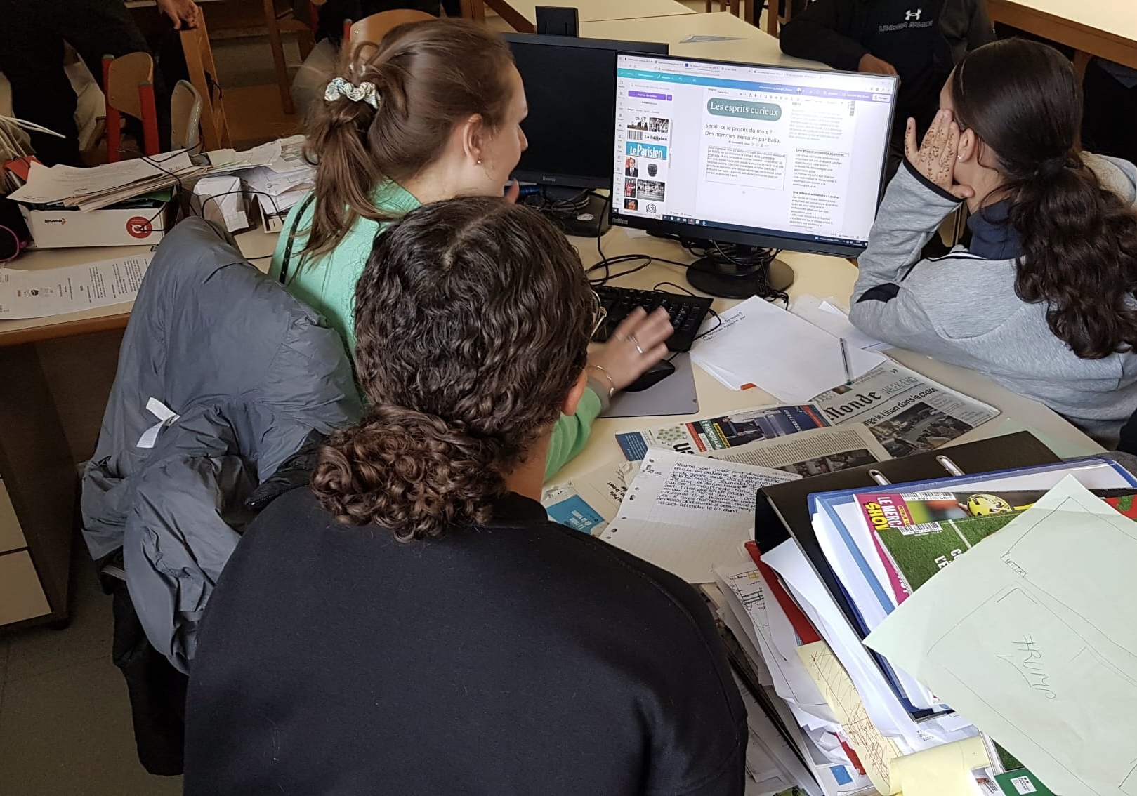 Concours de Unes organisé par le CLEMI de l'académie de Créteil en partenariat avec l'AFP