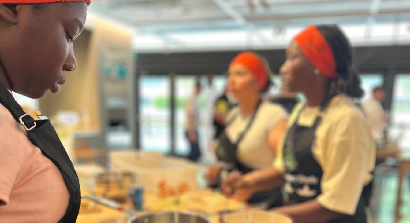 Brigade culinaire lors de l'épreuve du concours de la Tablée des Chefs 2025