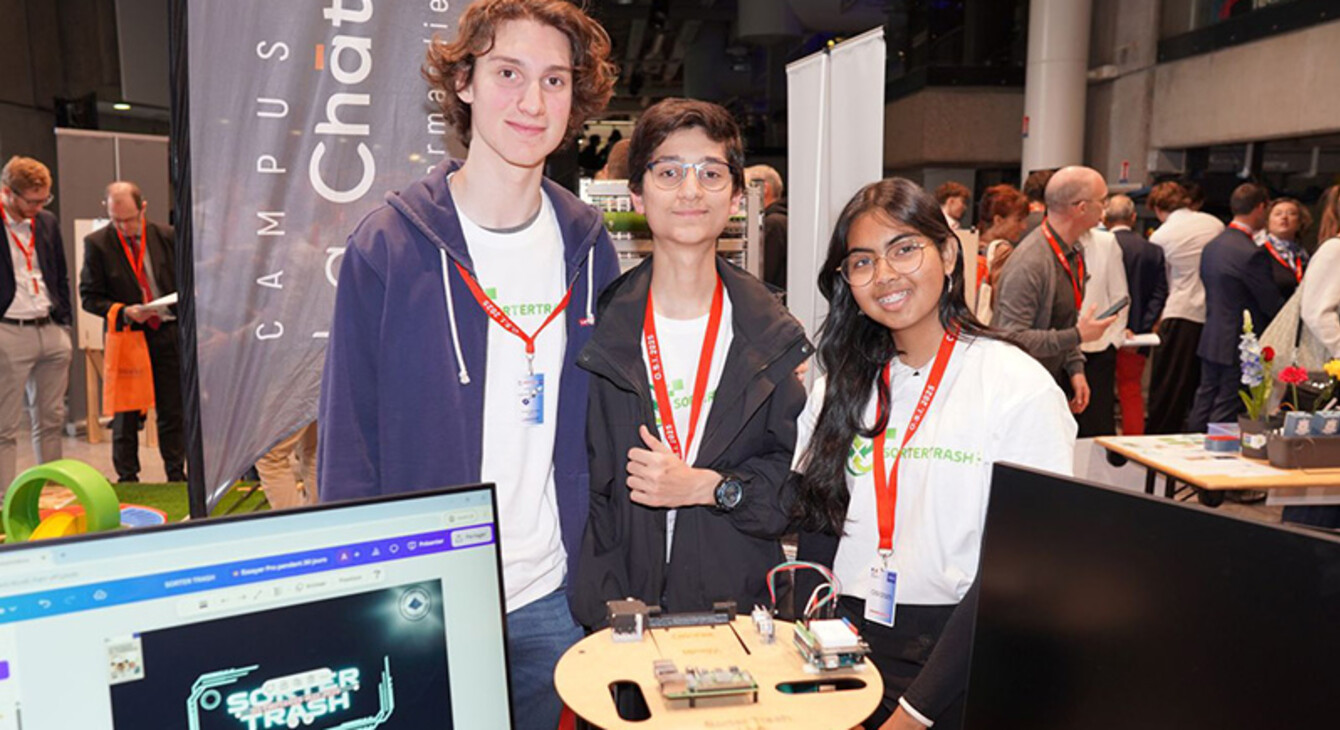 Olympiades des sciences de l'ingénieur : le projet Sorter trash