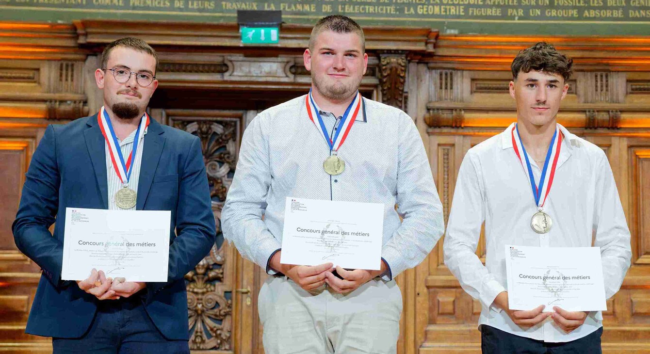 Laureats du concours général des lycées et des métiers 2025