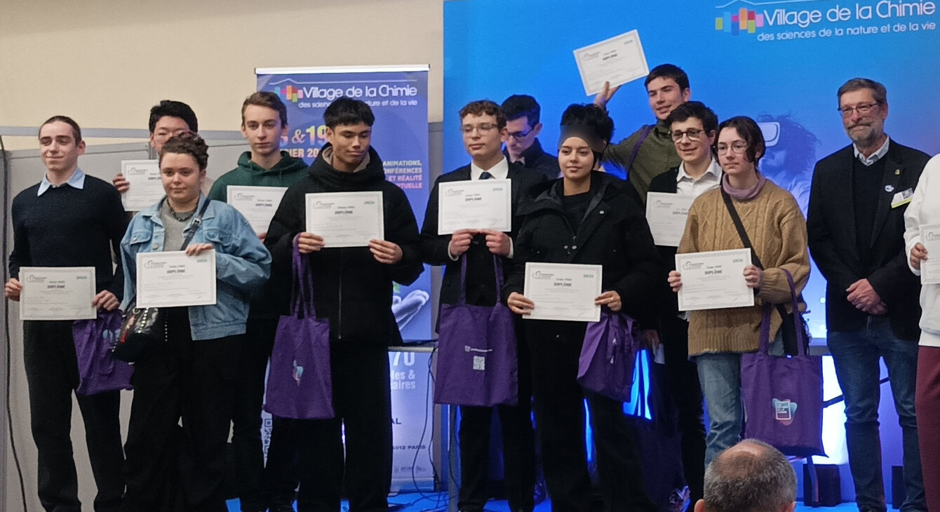 Cérémonie de remise des prix aux Olympiades de la chimie 2026