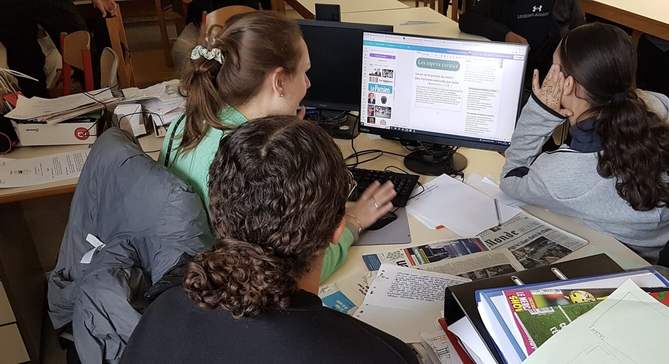 Concours de Unes organisé par le CLEMI de l'académie de Créteil en partenariat avec l'AFP