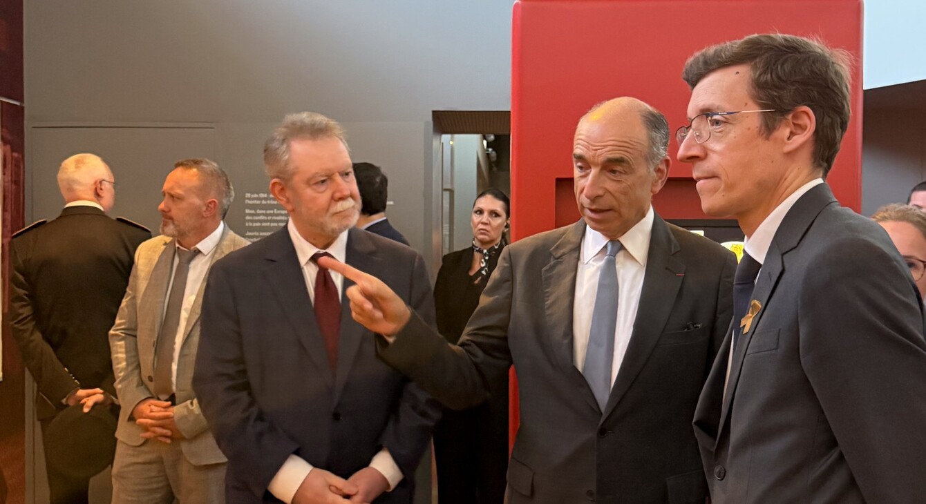 Visite et signature du partenariat avec le musée de la Grande Guerre de Meaux