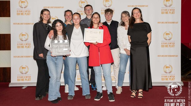 Cérémonie au Grand Rex pour la remise des prix du concours Je filme le métier qui me plaît édition 2025