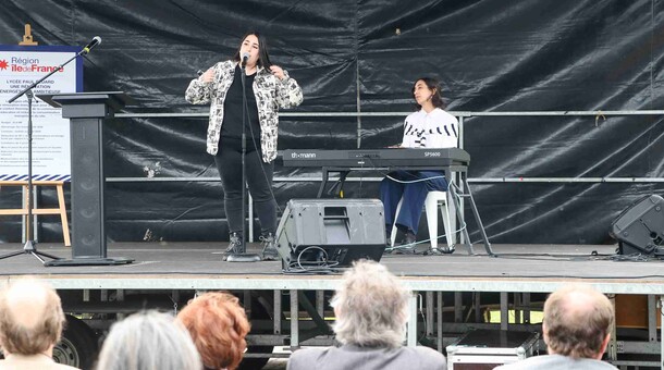Concert d'élèves à l'occasion des 60 ans du lycée Paul Eluard de Saint-Denis