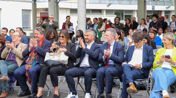Festivités pour célébrer les 60 ans du lycée Paul Eluard de Saint-Denis