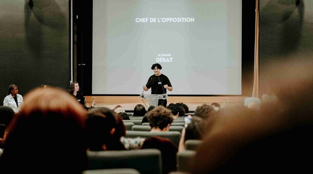 Débat dans le cadre de Graine d'orateur 93