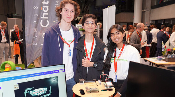 Olympiades des sciences de l'ingénieur : le projet Sorter trash