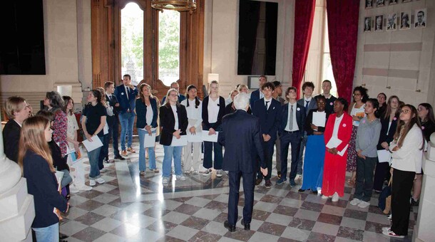 Remise des prix du concours 2025 des Jeunes ambassadeurs et ambassadrices