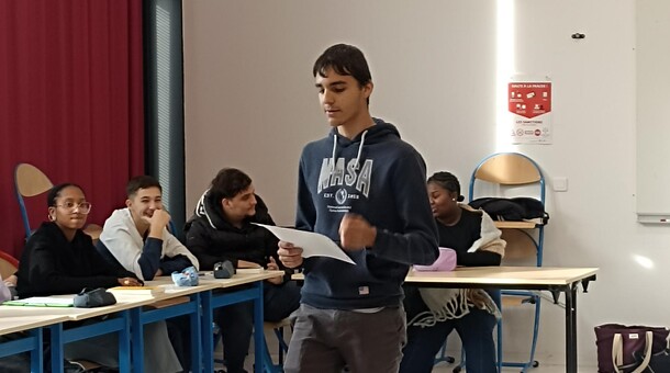 Echanges entre lycéens pour le prix Goncourt des lycéens au lycée André-Boulloche