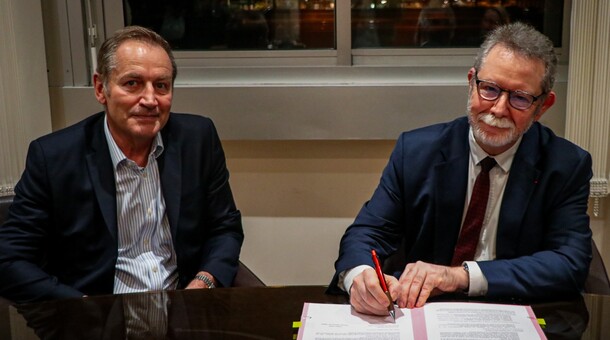 Signature d'une convention de partenariat entre l'académie de Créteil et l'Insep