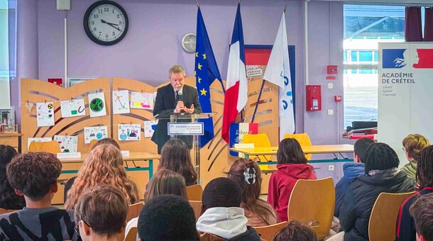 Signature d'une convention de partenariat entre l’académie de Créteil et la Maison pour la science Paris - Île-de-France