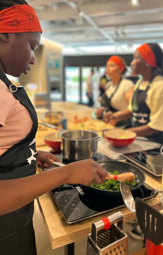 Brigade culinaire lors de l'épreuve du concours de la Tablée des Chefs 2025