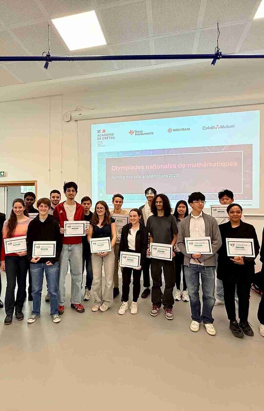 Olympiades nationales de mathématiques 2025